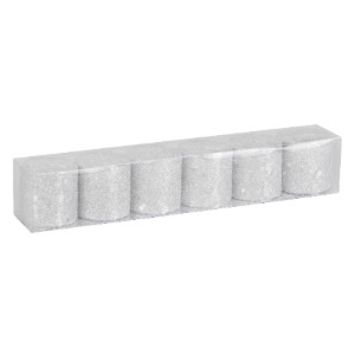 Pack of 6 Silver & White Iridescent Votive Candles – image 2