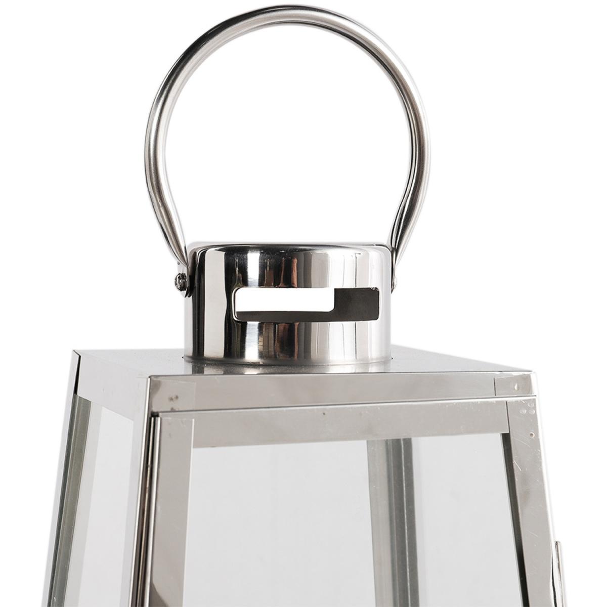 Taper Hurricane Candle Holders - Silver / 8.7kg – image 2