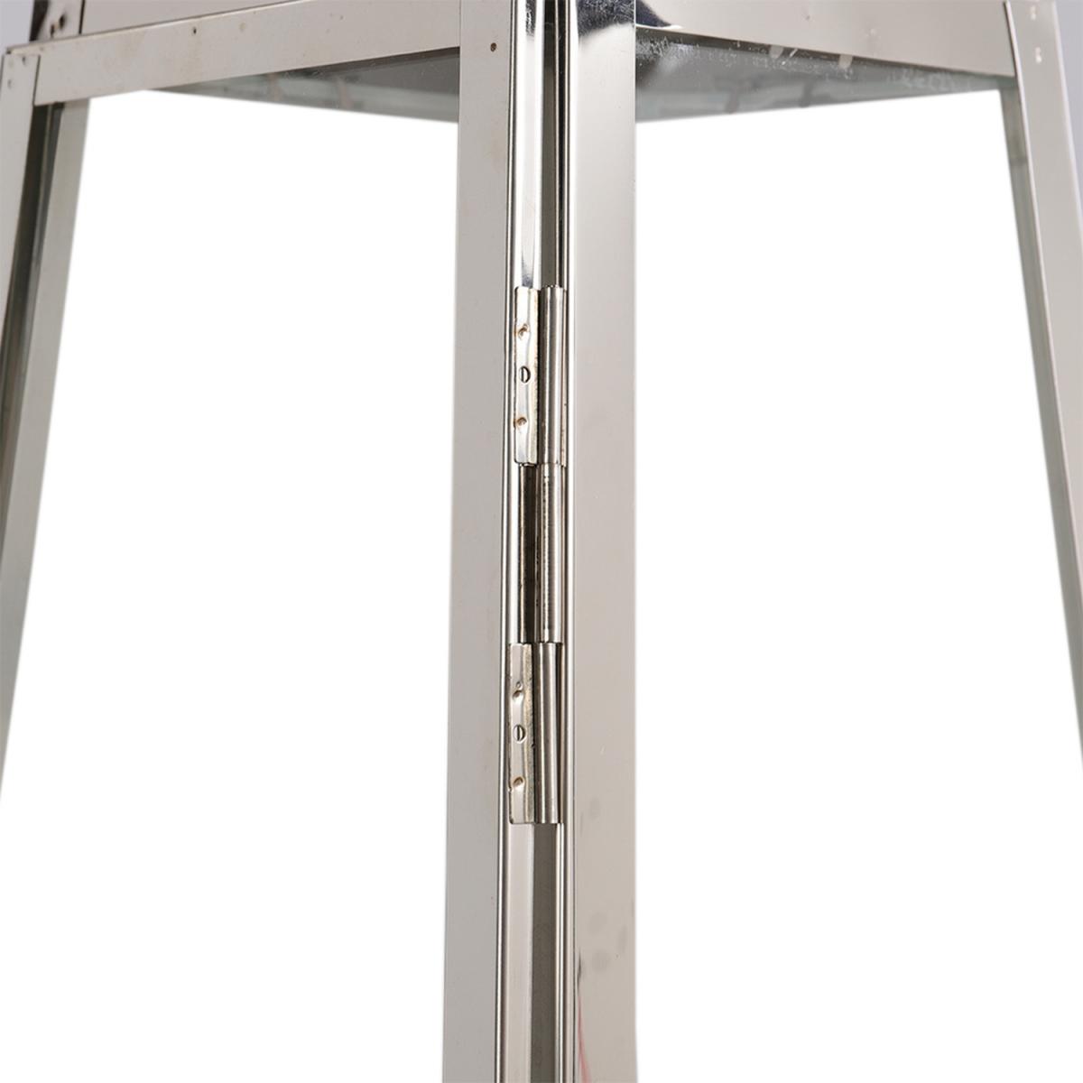 Taper Hurricane Candle Holders - Silver / 8.7kg – image 3