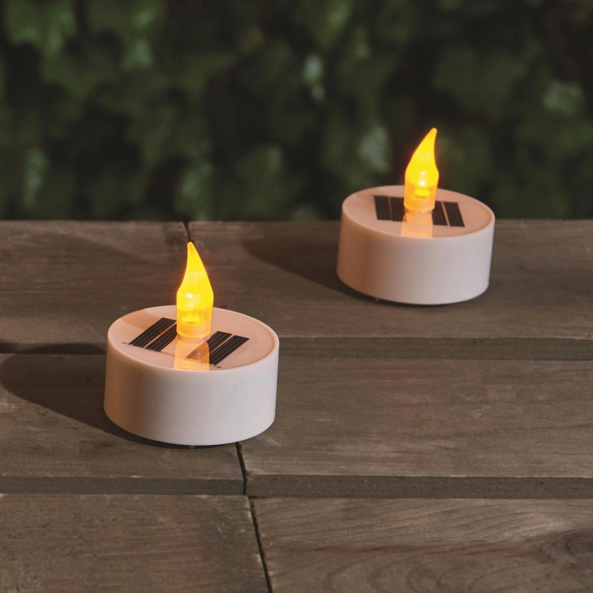 Pack of 4 Solar Tealights – image 3