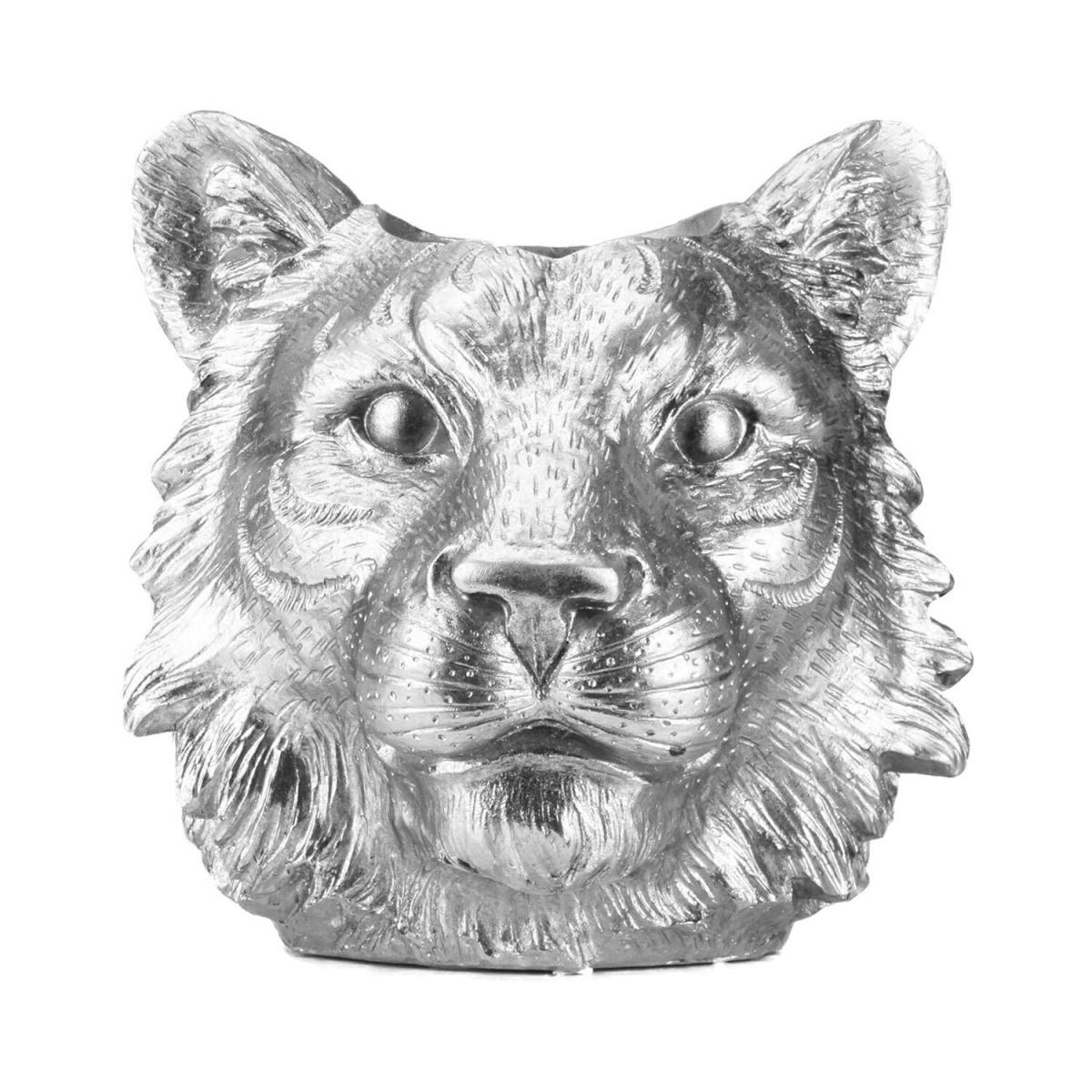 Tiger Head Candle Holder – image 2