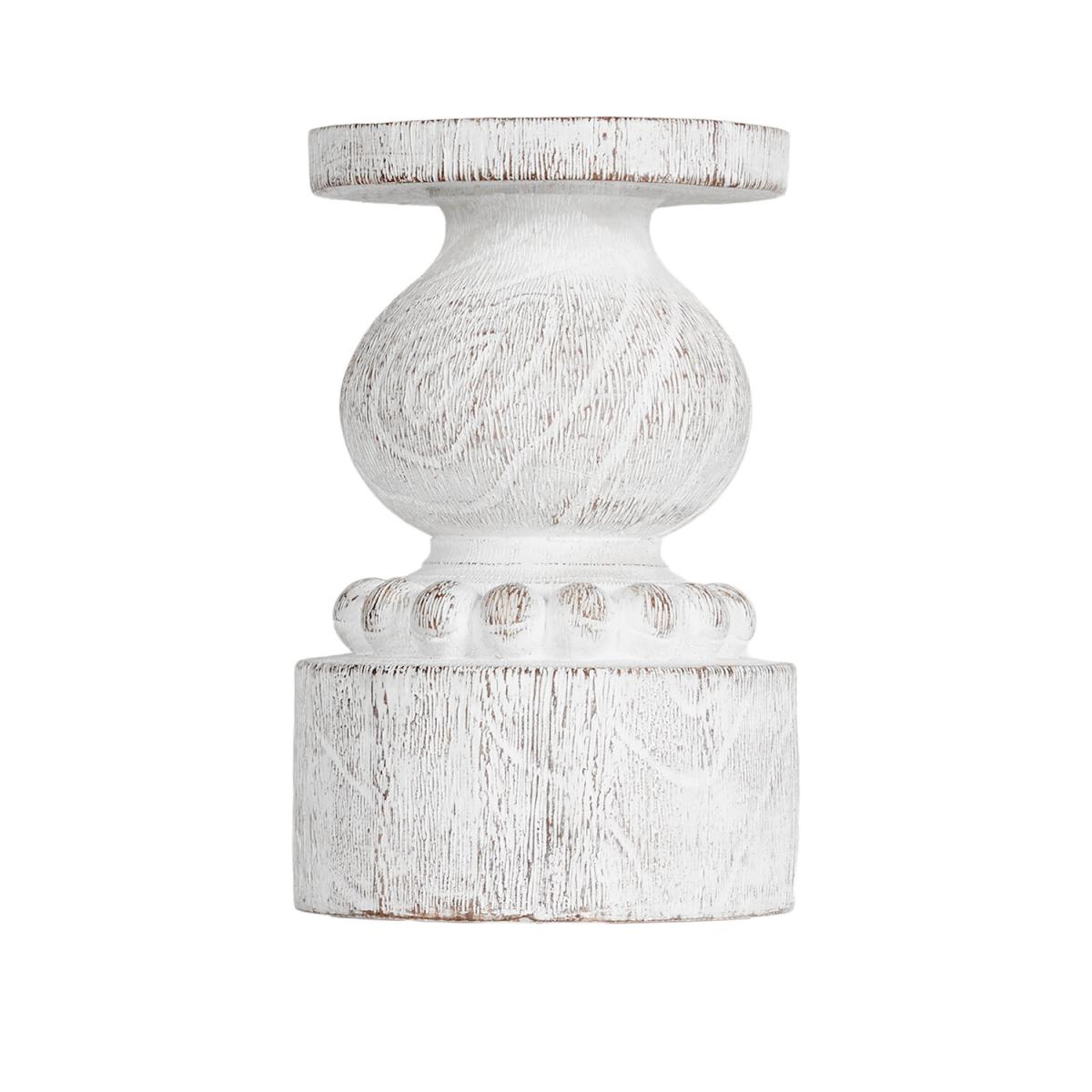 Embossed Vintage Round Candle Holder – image 2