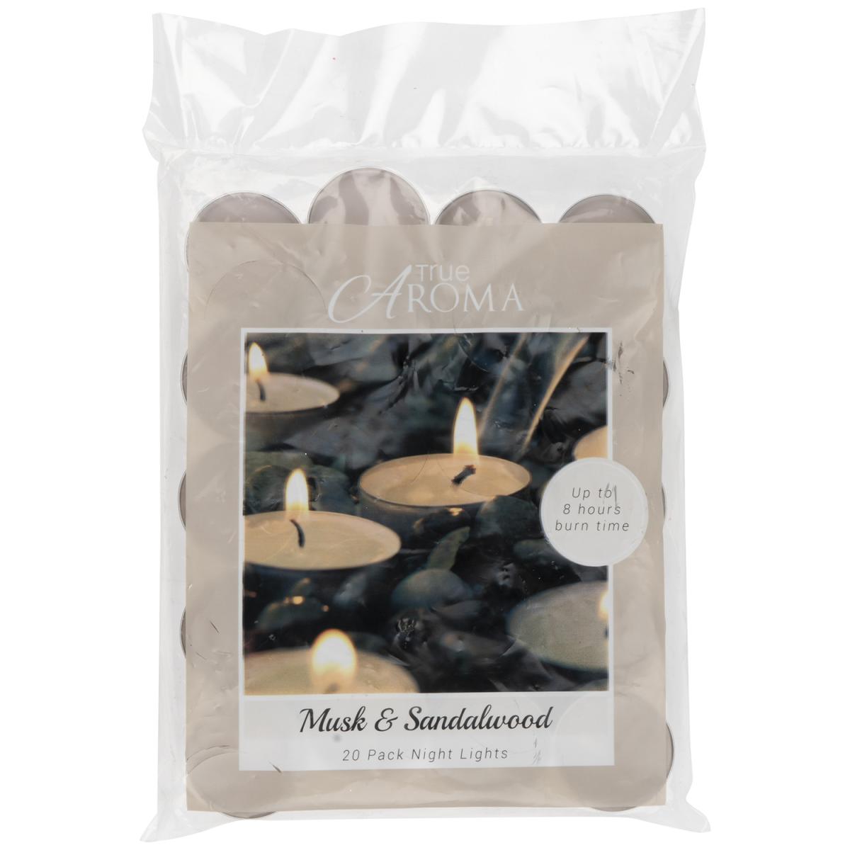 Pack of 20 Maxi Tealights - Musk & Sandalwood – image 5