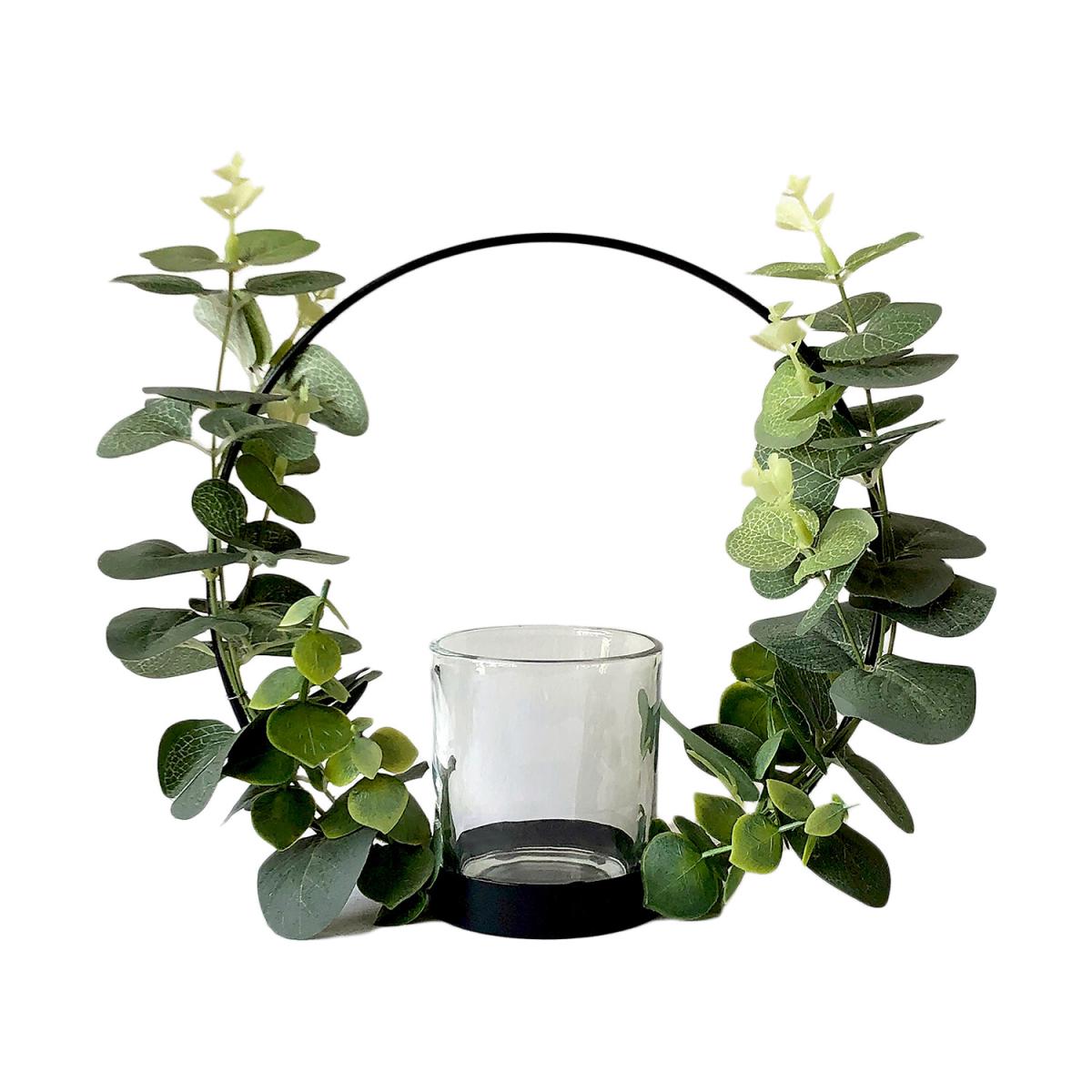 Eucalyptus Circle Candle Holder – image 2