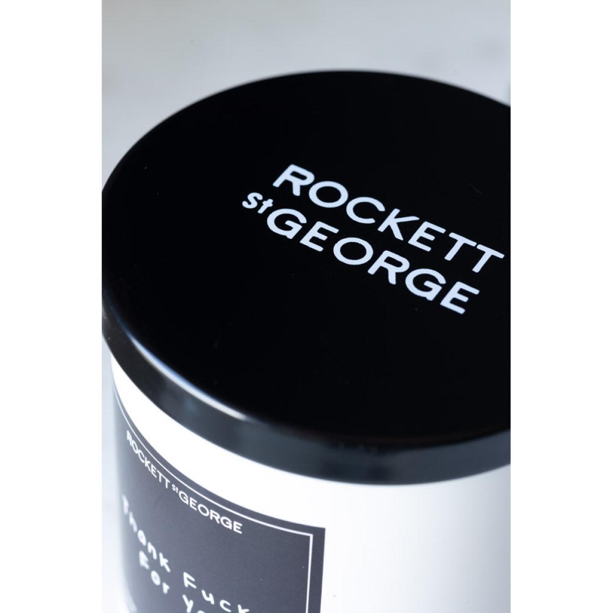 Rockett St George White Thank Fuck For You Scented Candle – image 4