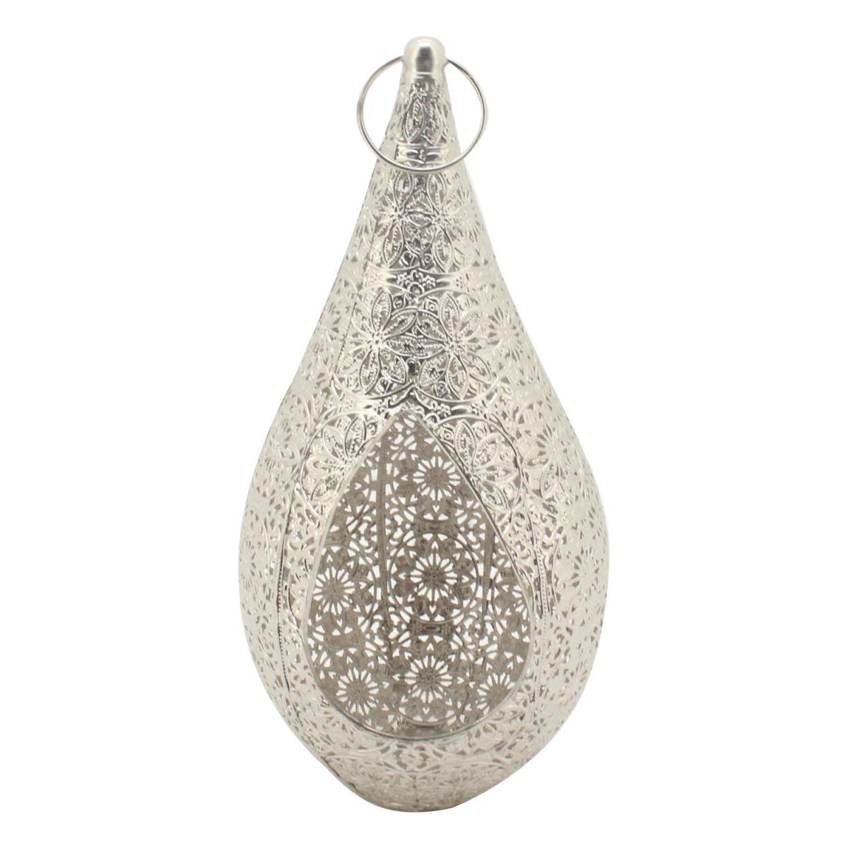 Silver Metal Lantern – image 2