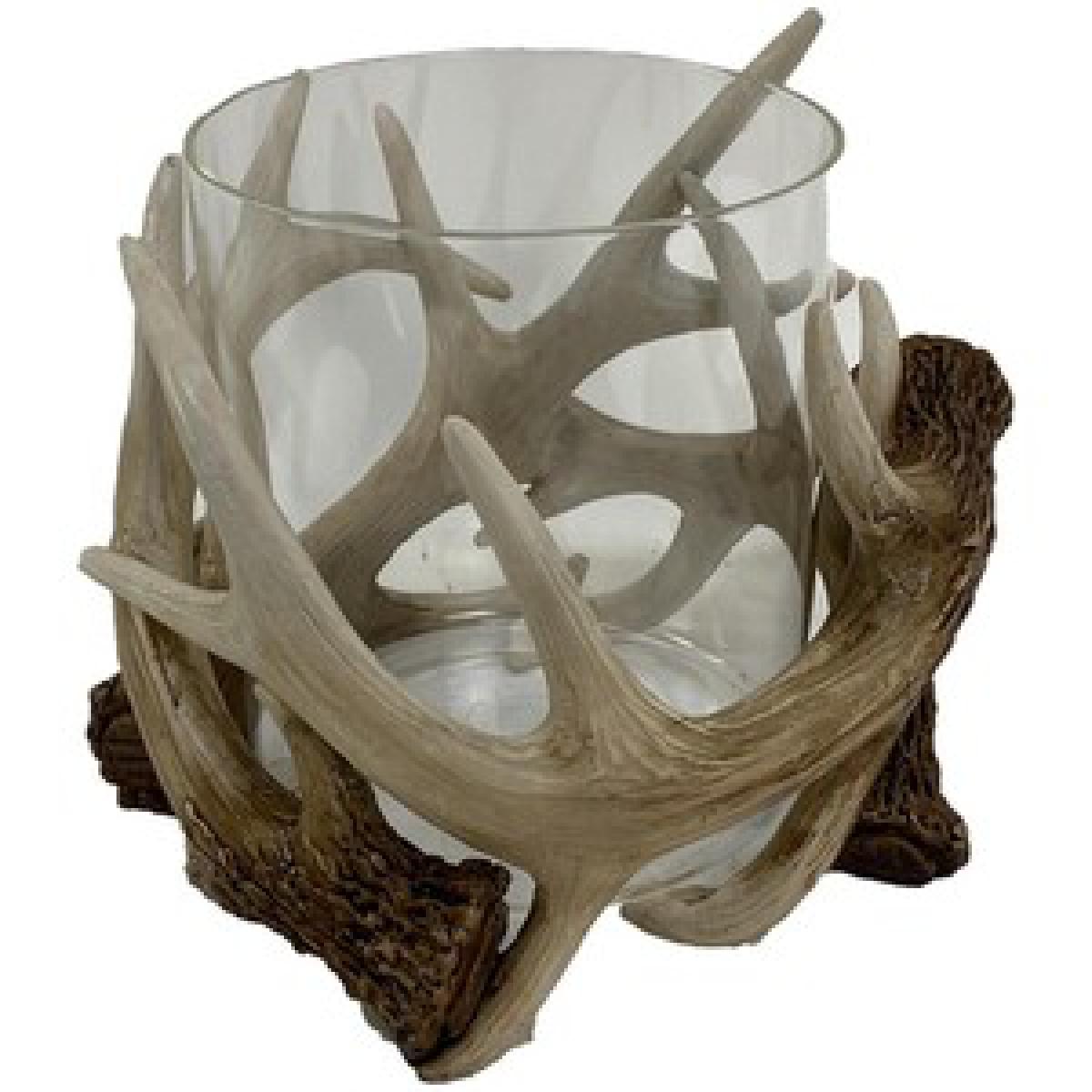 Antler Candle Hurricane – image 3