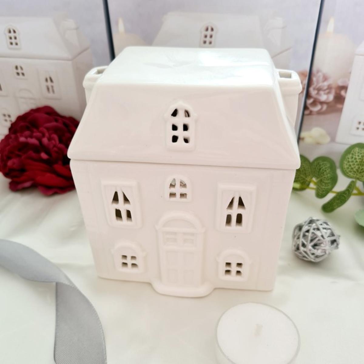 House Wax Burner - White
