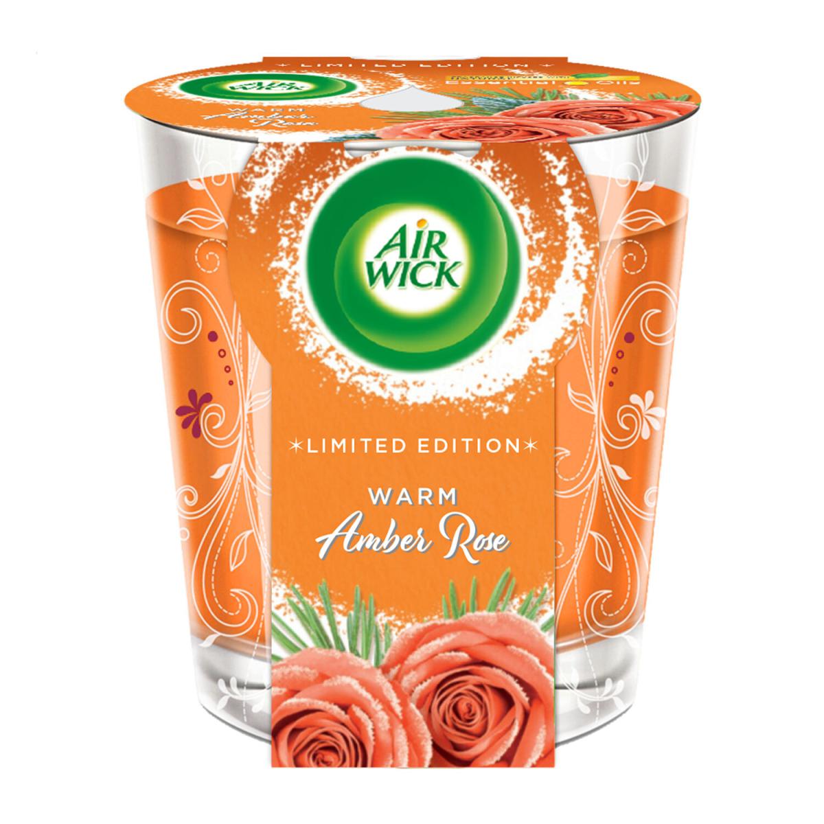 Air Wick Candle Warm Amber Rose 105g – image 2