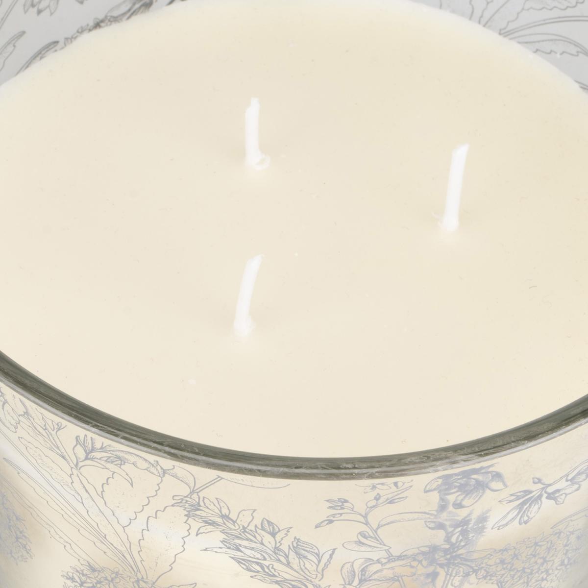 Grey Printed Candle – image 2