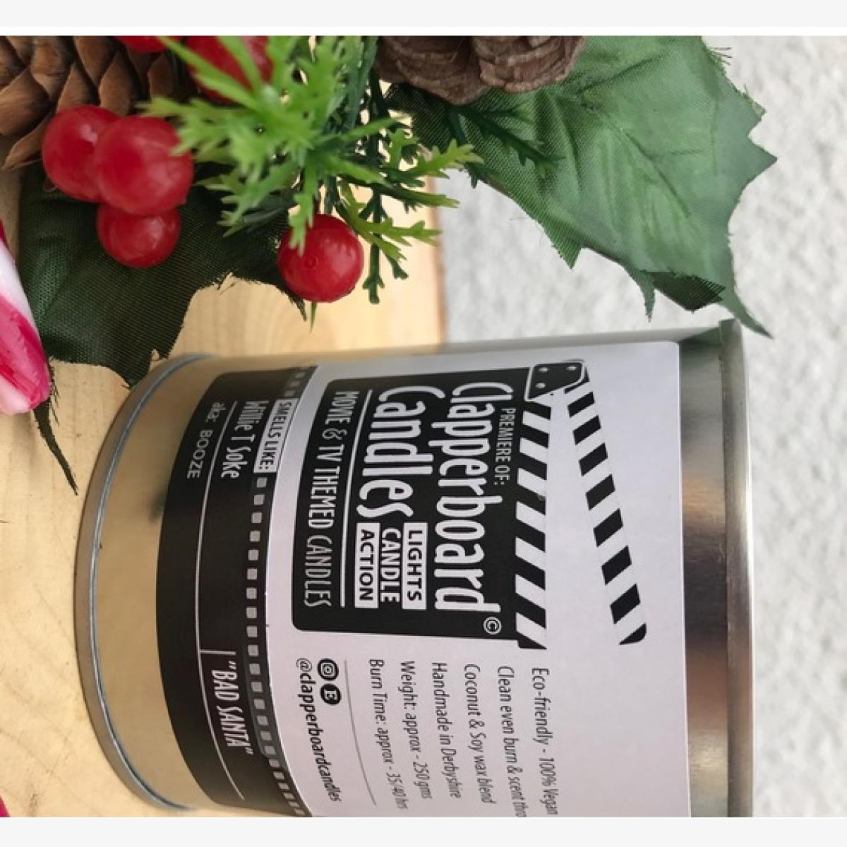 Bad Santa Hot Toddy Candle - Christmas Candles