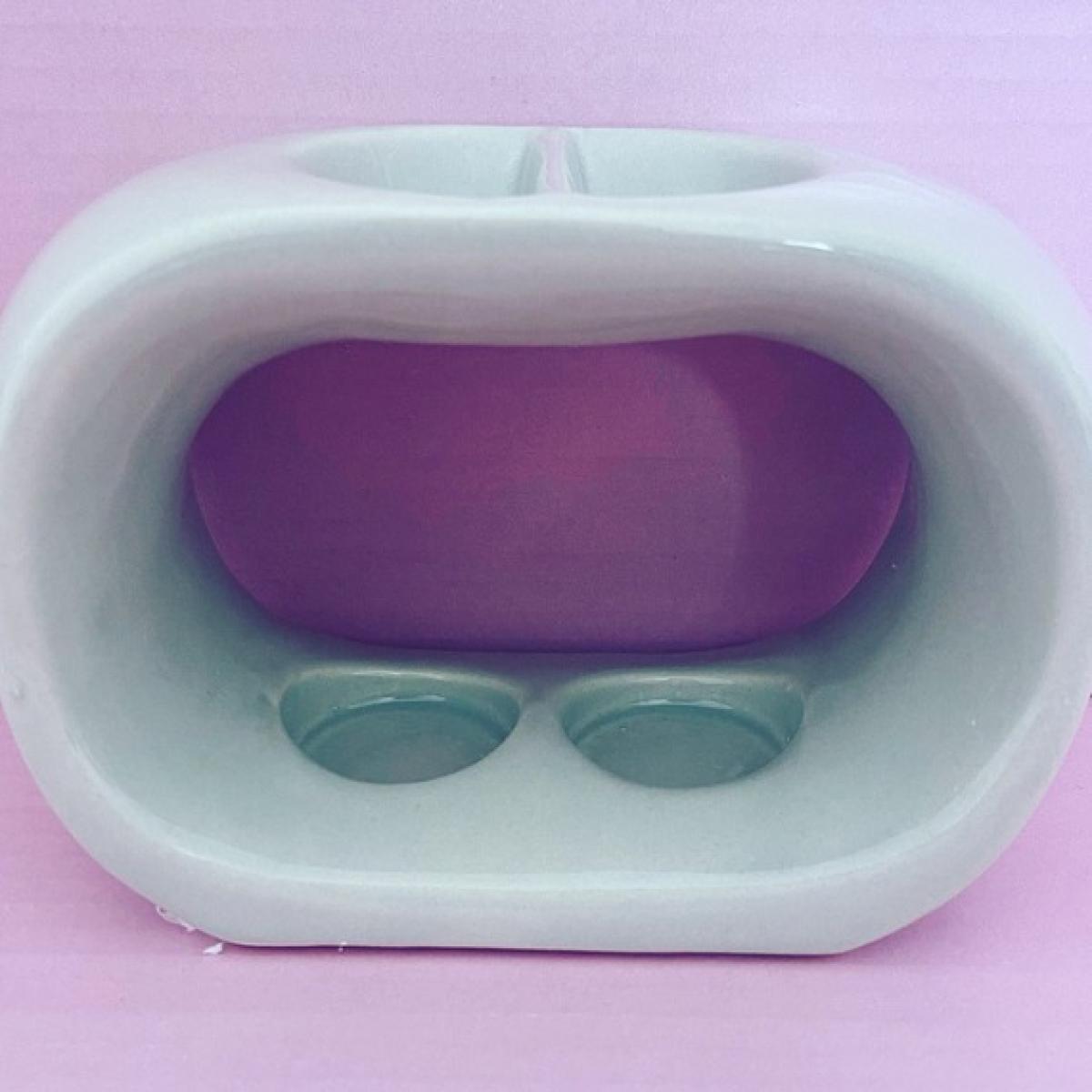 Grey Duo Wax Burner - Grey Duo Wax Burner