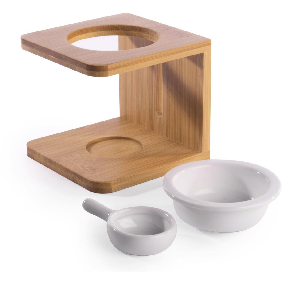 Set of 2 Essential Oil Burner - Bamboo – image 5