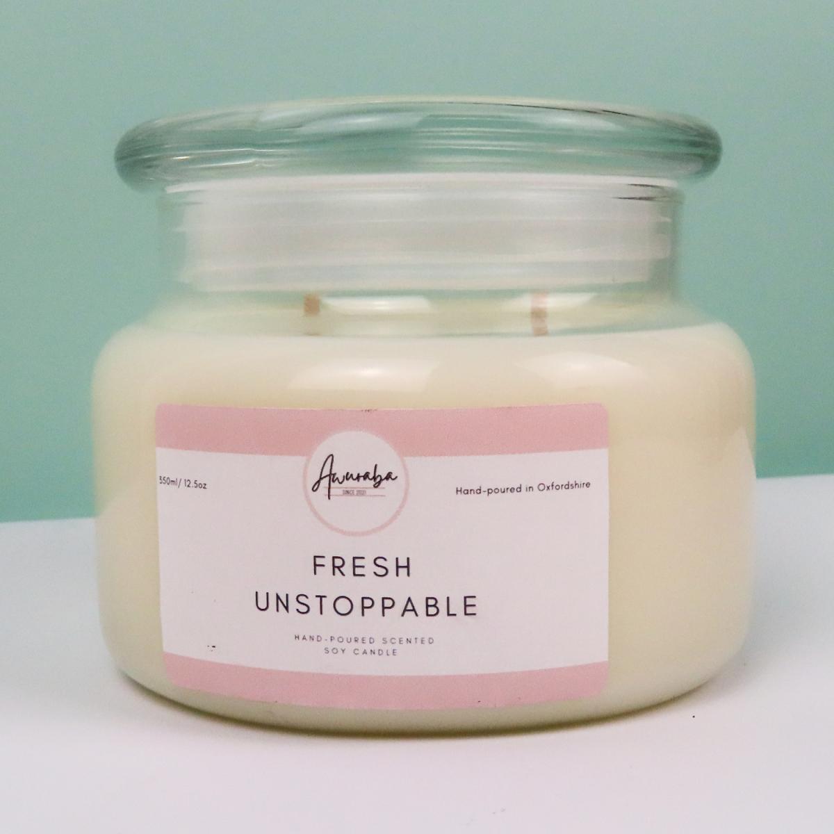 Fresh Unstoppable Scented Soy Candle - Neutral – image 3