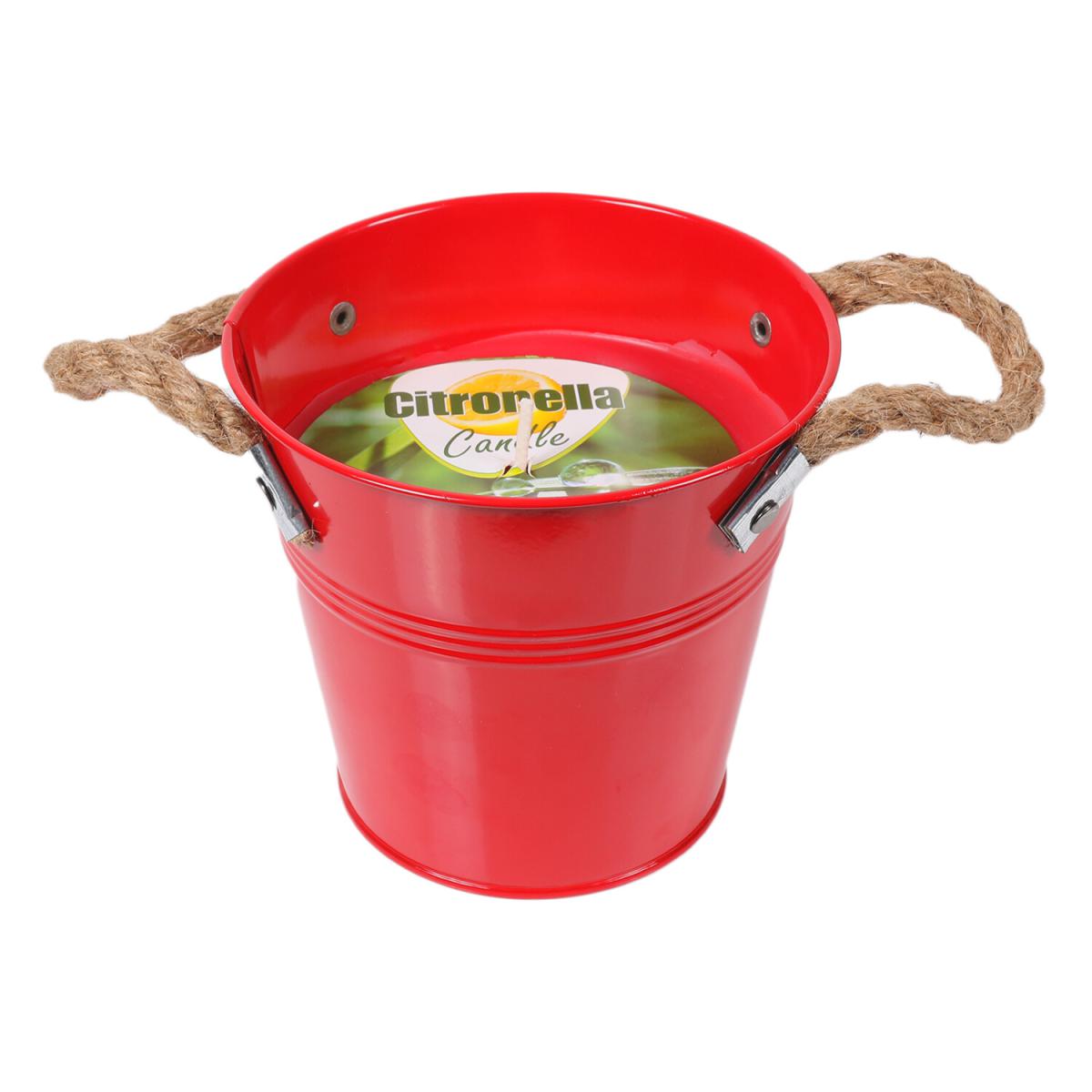 Citronella Candle In Bucket - 10cm – image 2