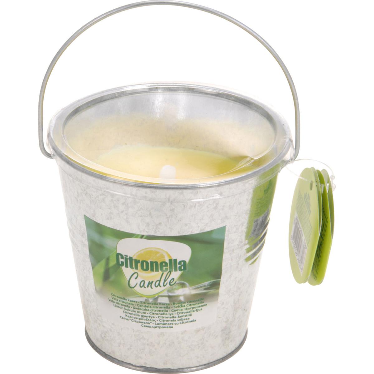 Citronella Candle In Bucket - 10cm – image 3
