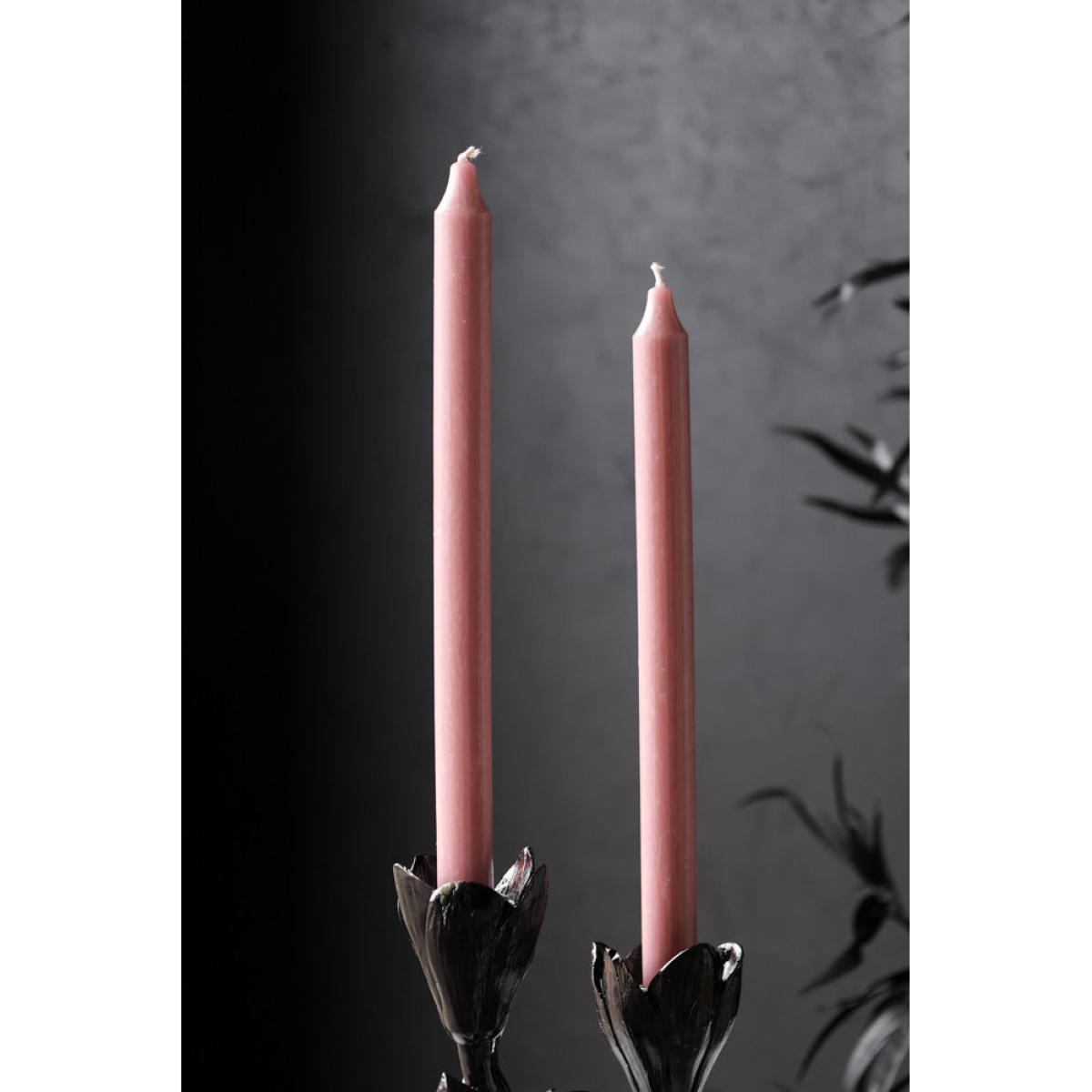 Beautiful Dinner Candle - Old Rose – image 2