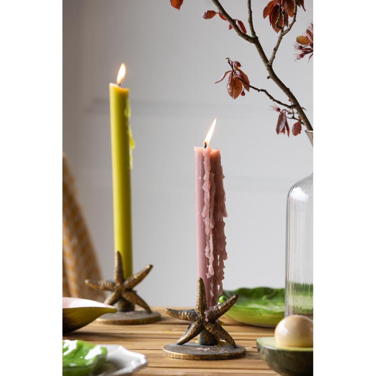 Beautiful Dinner Candle - Old Rose – image 6