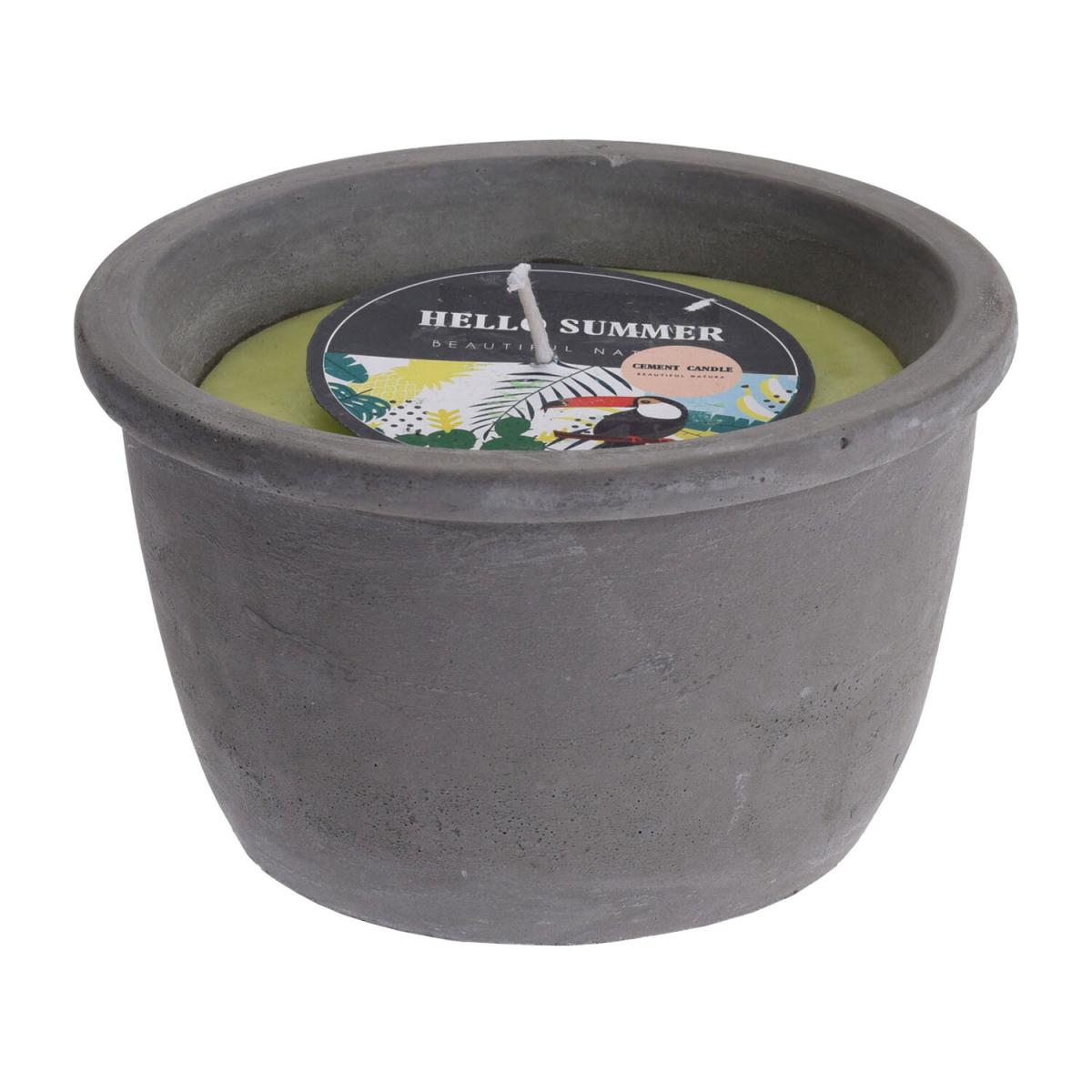 Citronella Candle in Cement - Large – image 2