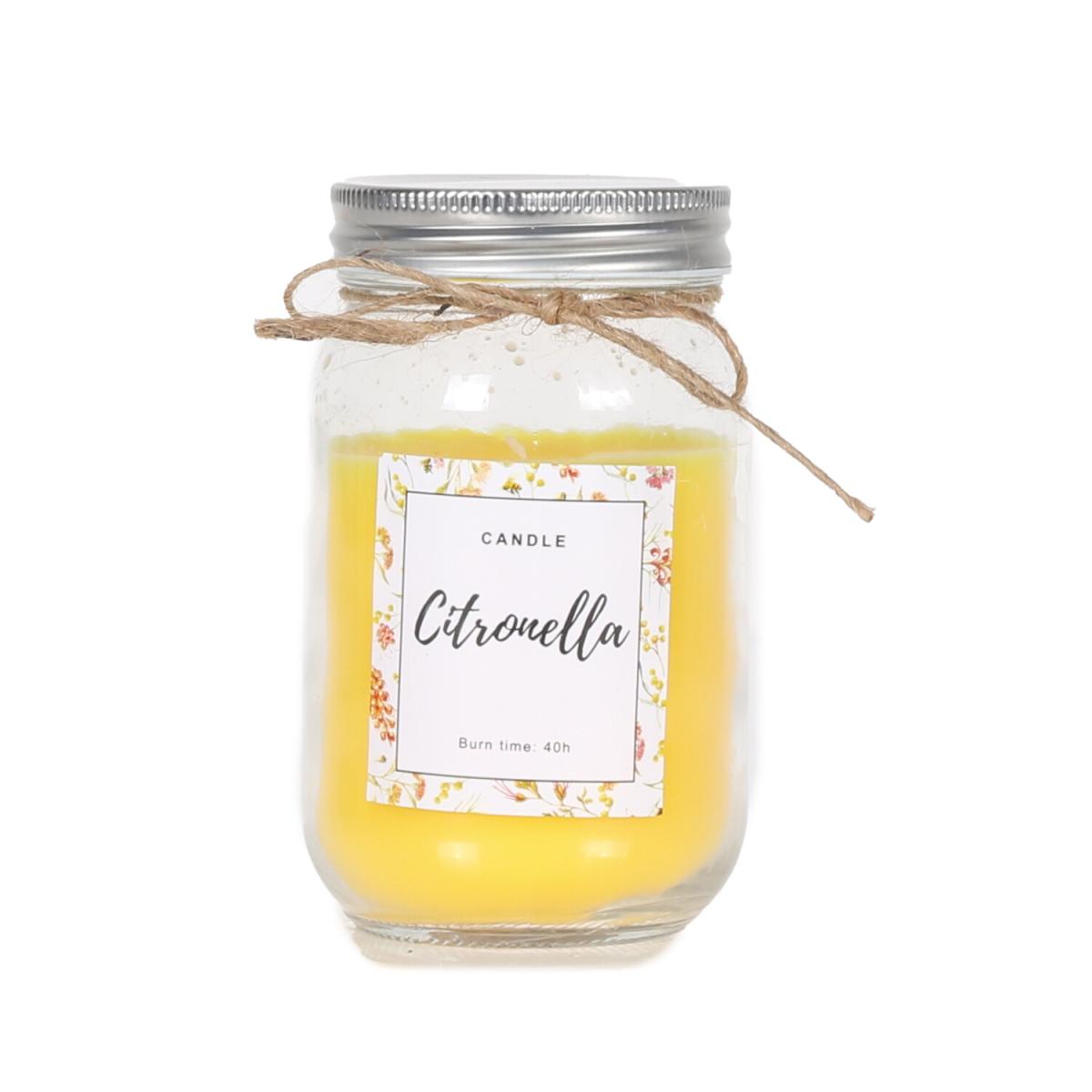 Citronella Jar with Tie – image 2
