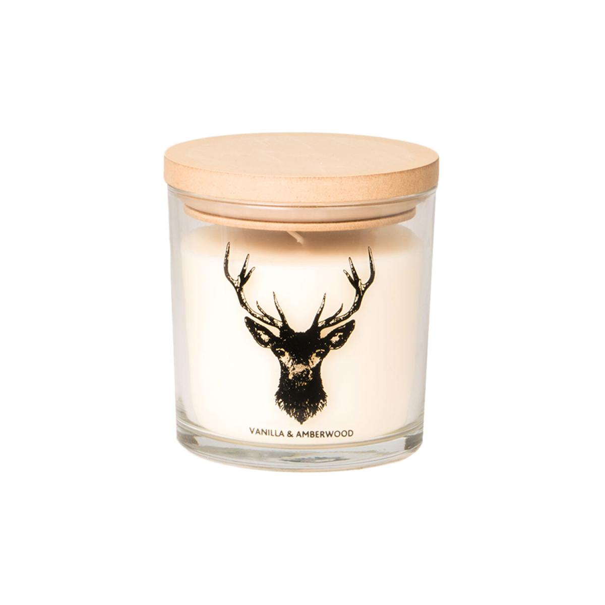 Stag Candle With Lid - Cream – image 2