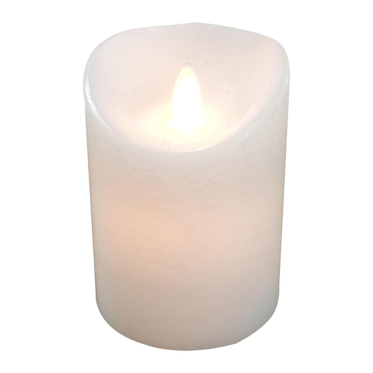 LED Cosy Cotton Pillar Candle – image 2