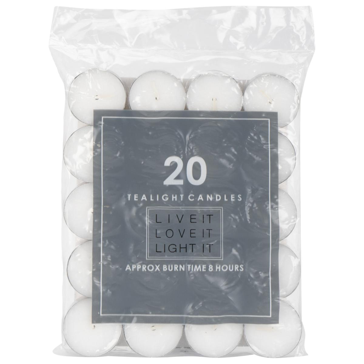 Pack of 20 Tealight Candles – image 2