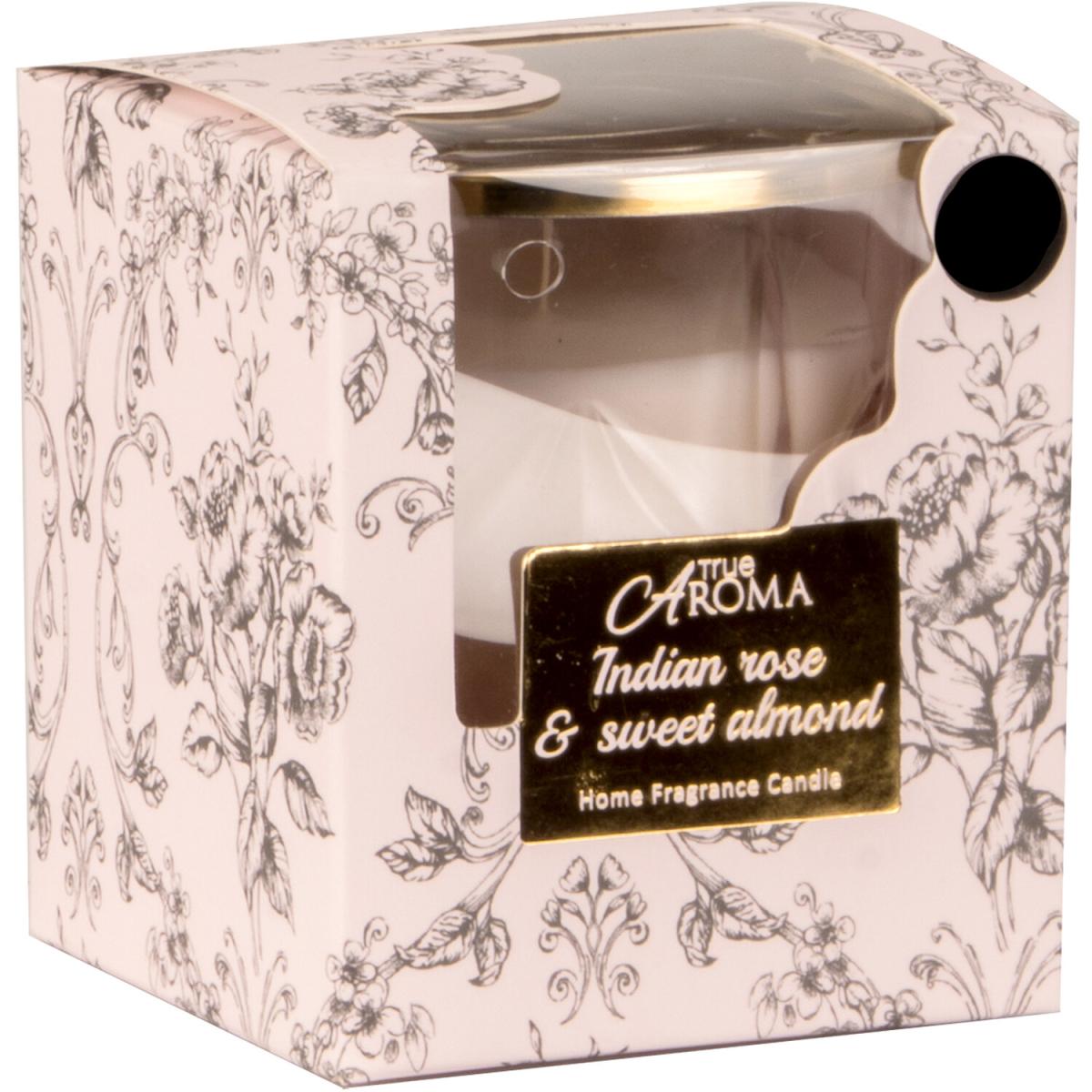 Indian Rose and Almond Candle Jar – image 2