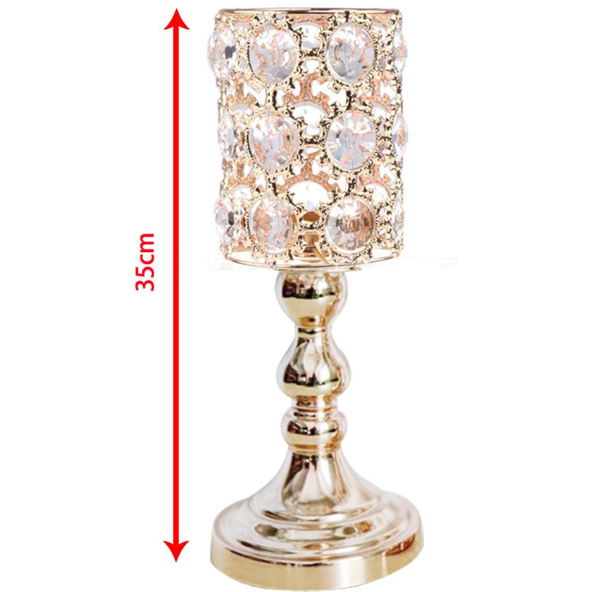 Hollow Out Candle Holders  - Gold  / 31cm – image 12