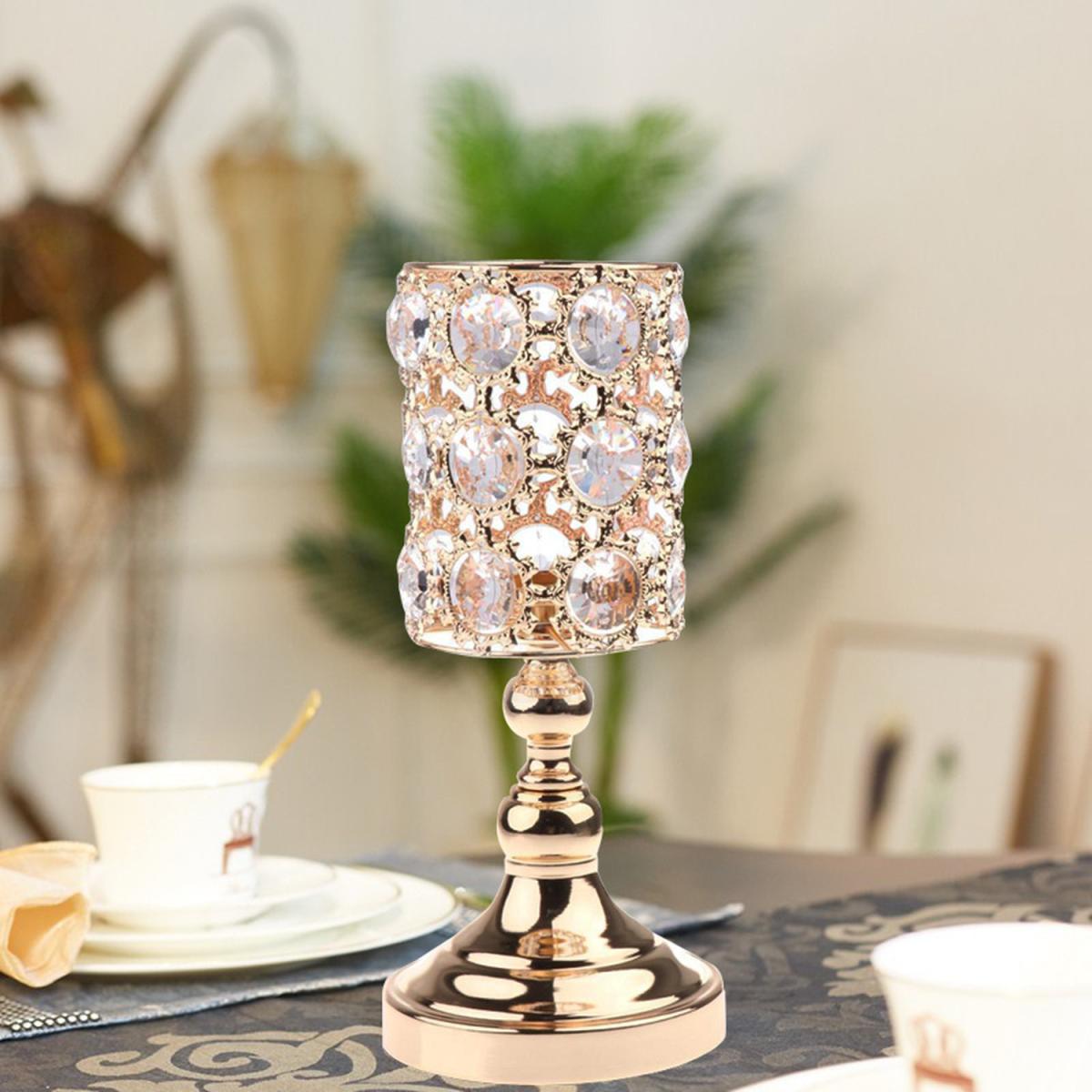 Hollow Out Candle Holders  - Gold  / 31cm – image 3