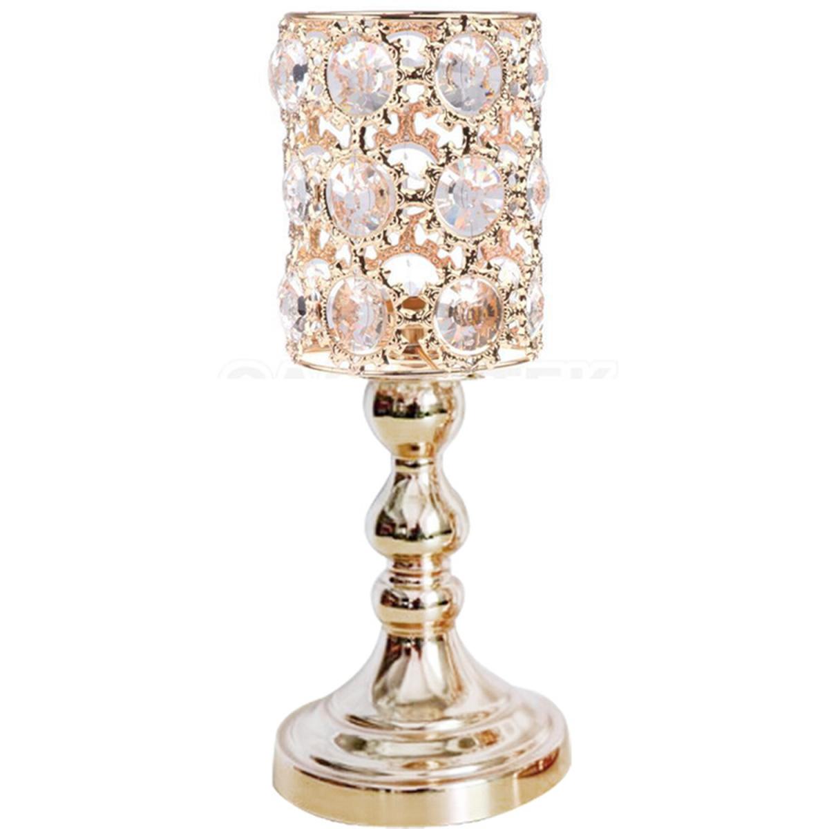 Hollow Out Candle Holders  - Gold  / 31cm – image 9