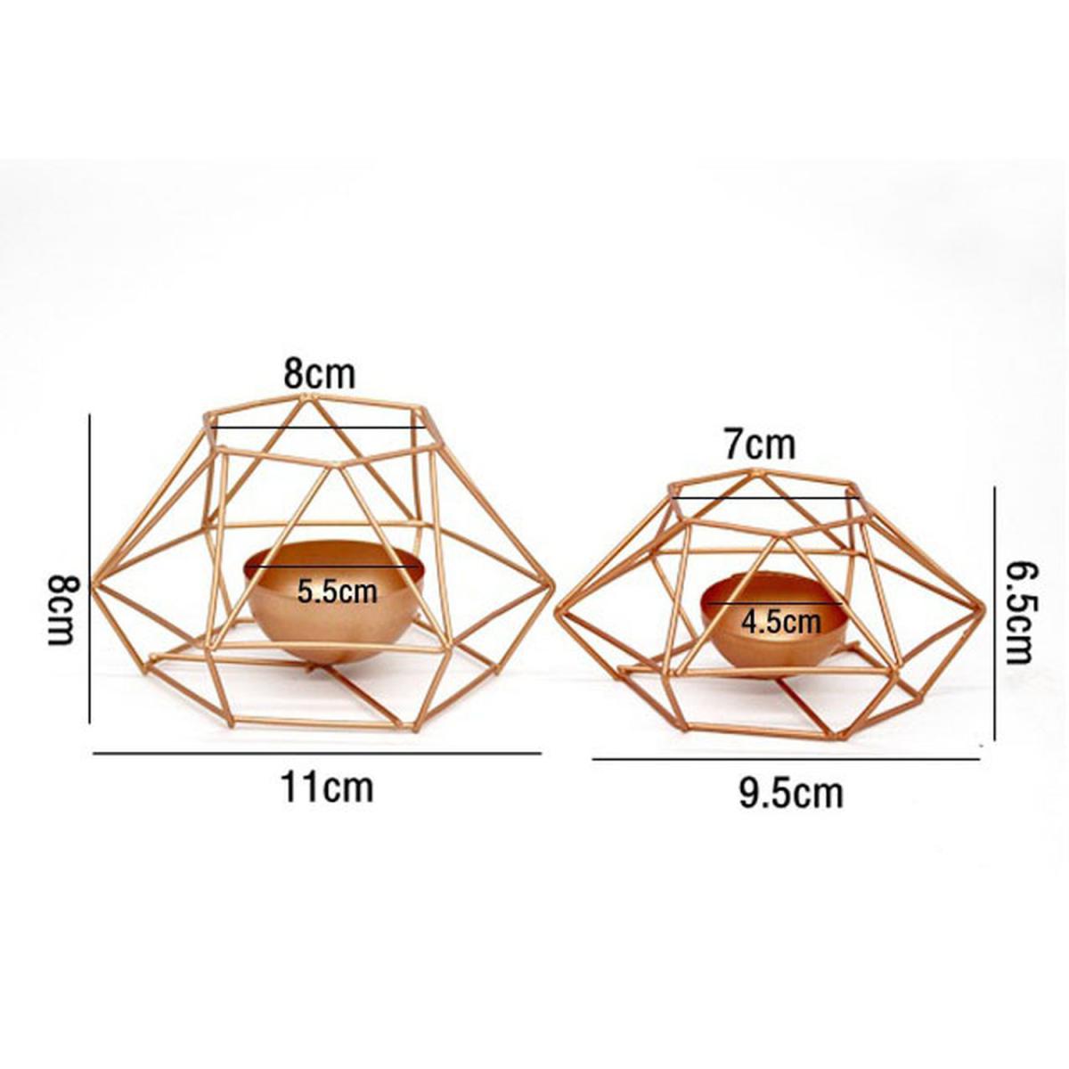 Gold Candle Holder - Gold / 9.5-7cm*6.5cm – image 7