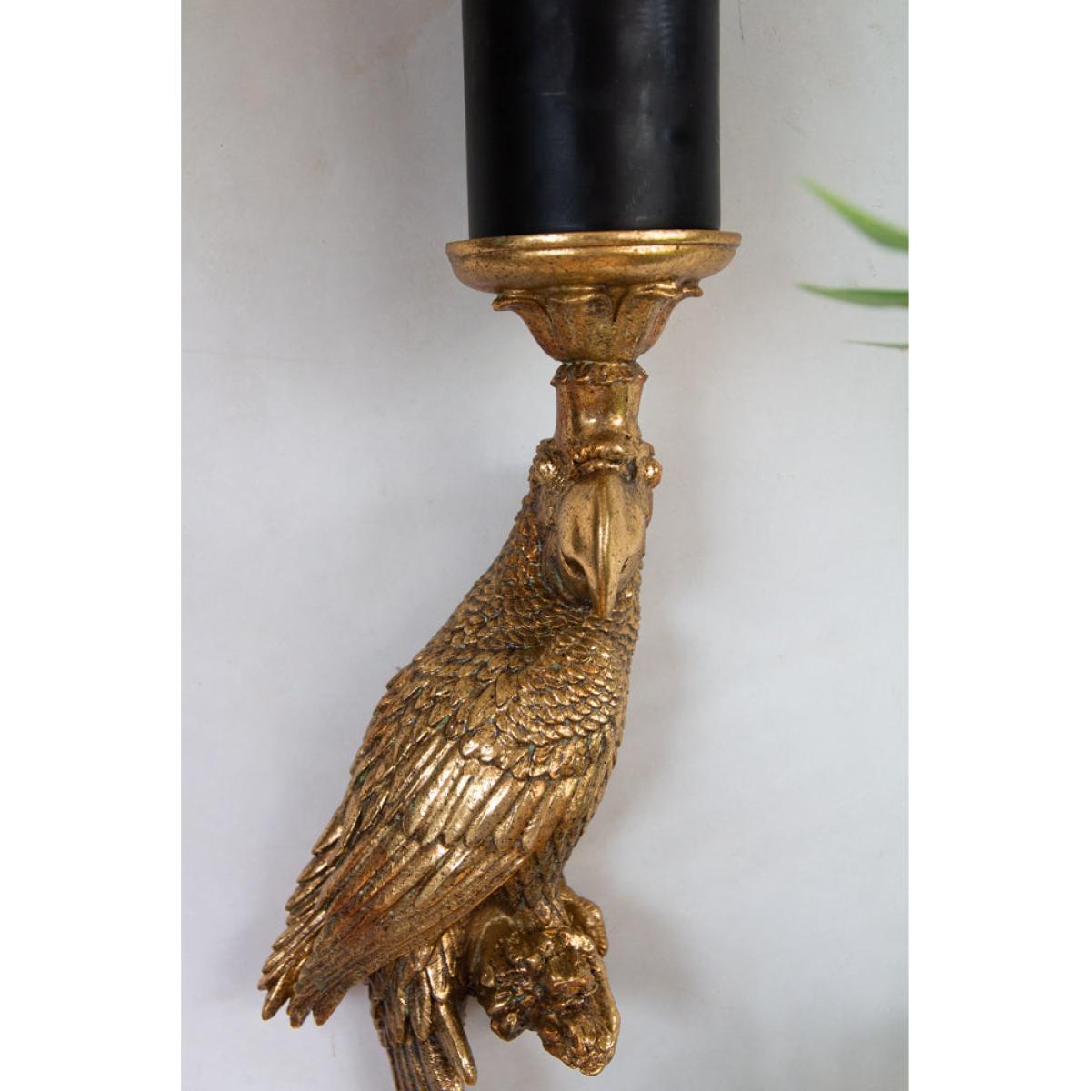 Golden Macaw Parrot Candle Holder - 2 Options Available – image 3