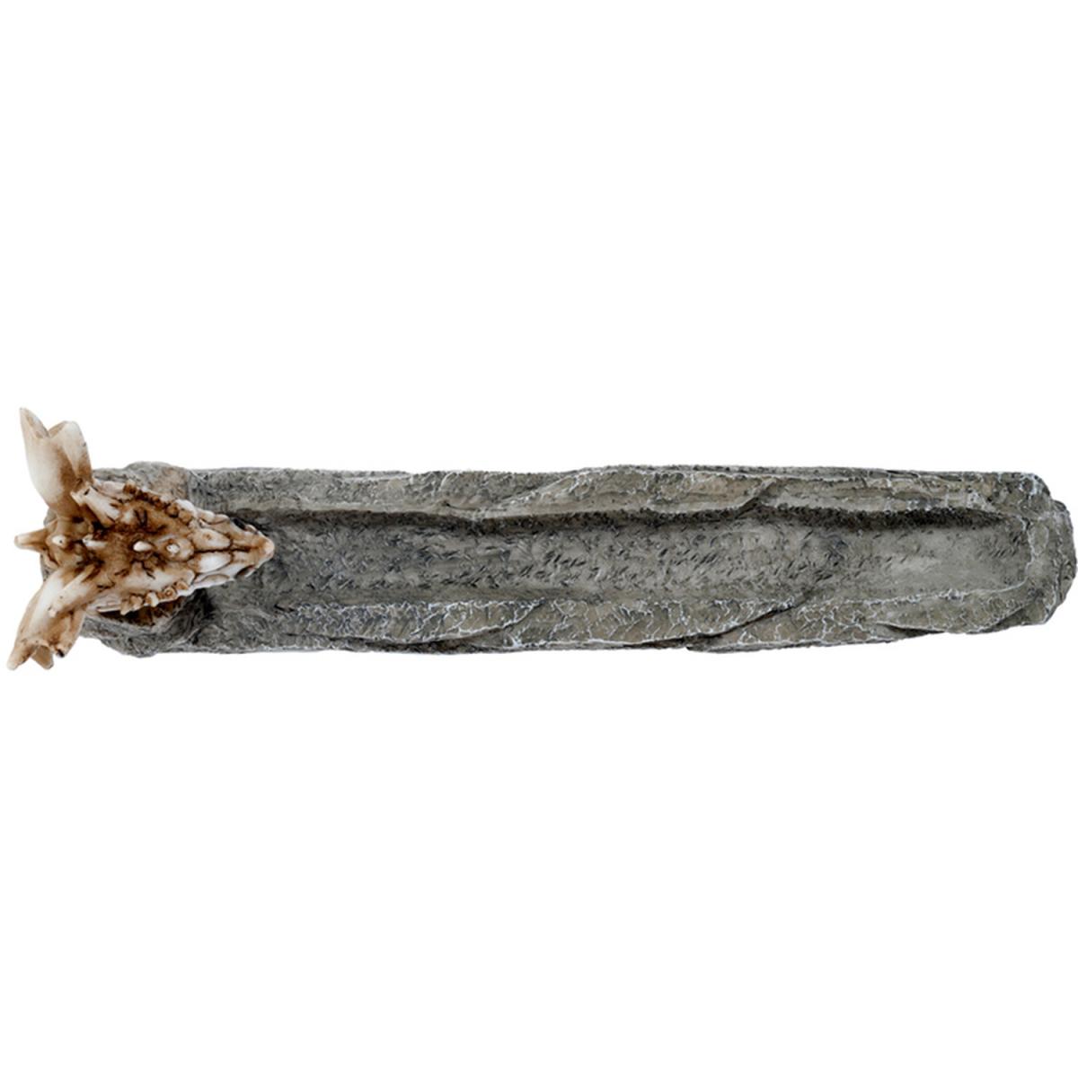 Shadows of Darkness Incense Burner Ashcatcher - Dragon Skull Head - Cream – image 2