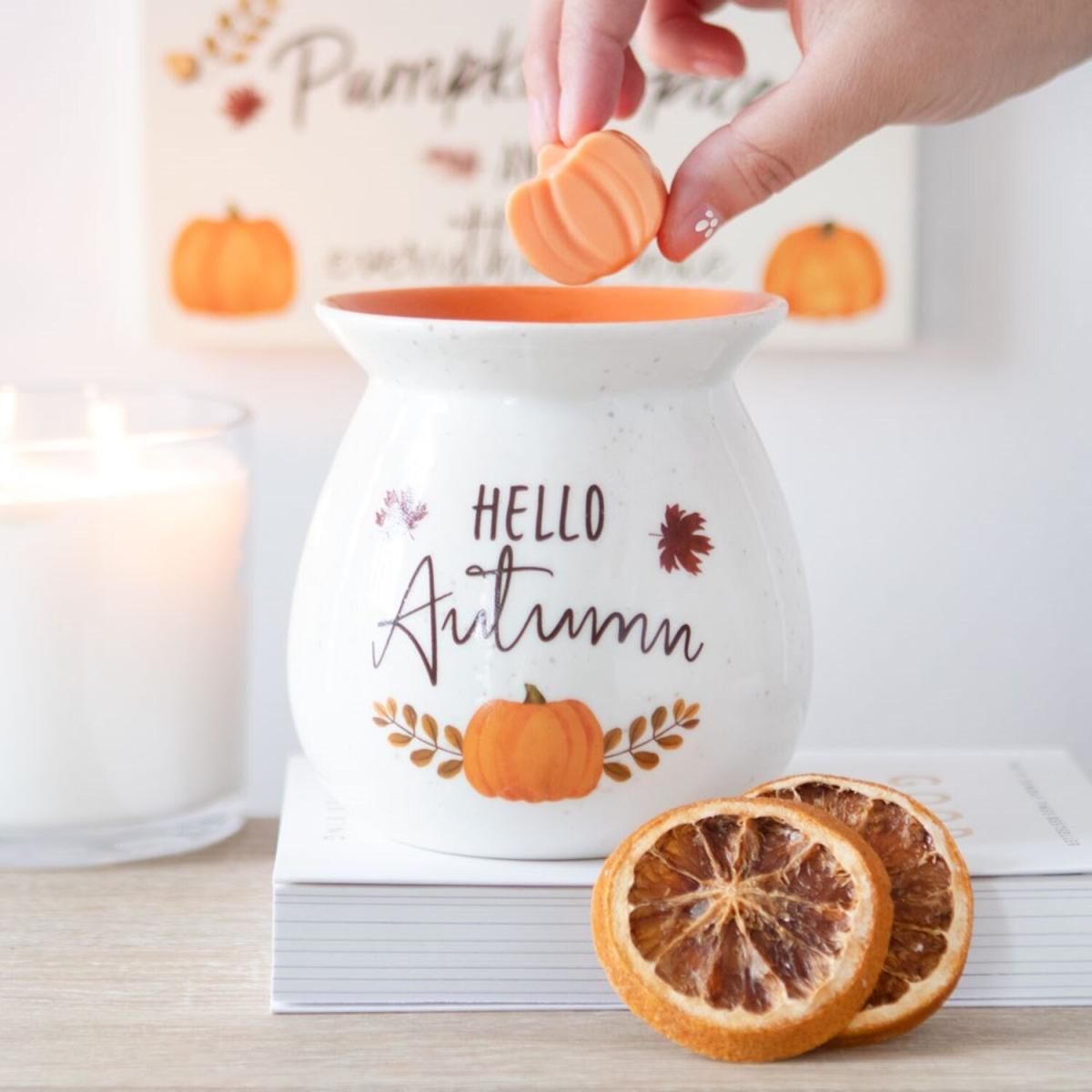 Hello Autumn Wax Melt Burner Gift Set - Multicolour – image 2