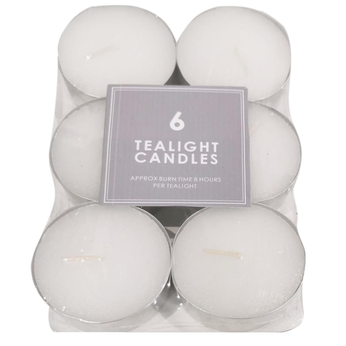 Pack of 6 Tealight Candles – image 2