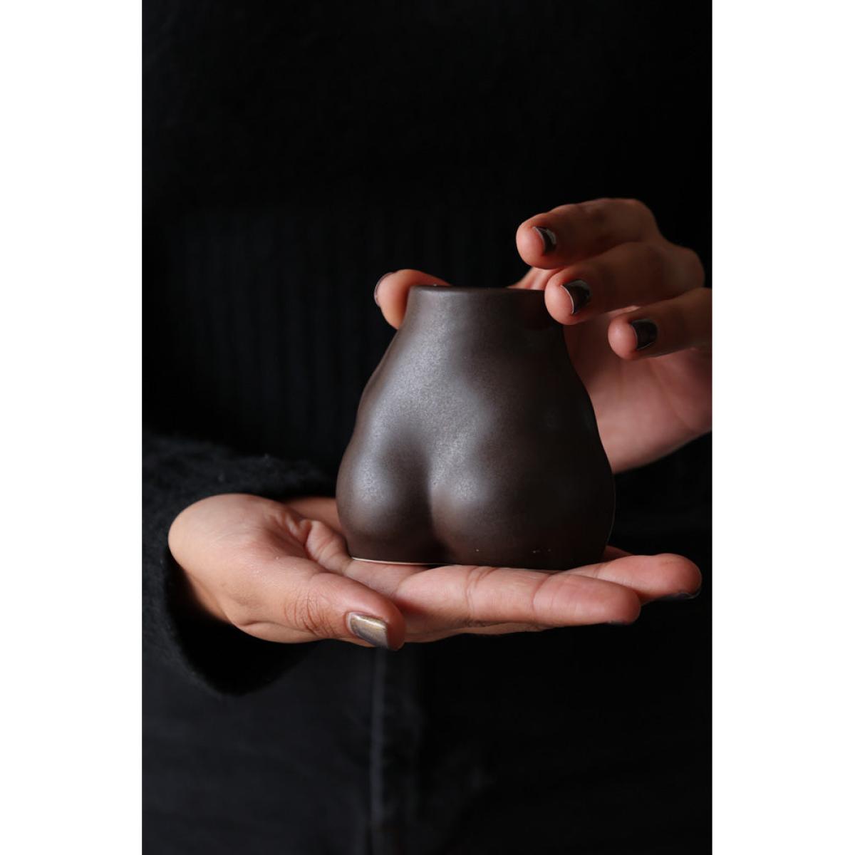 Brown Bottom Candlestick Holder – image 4