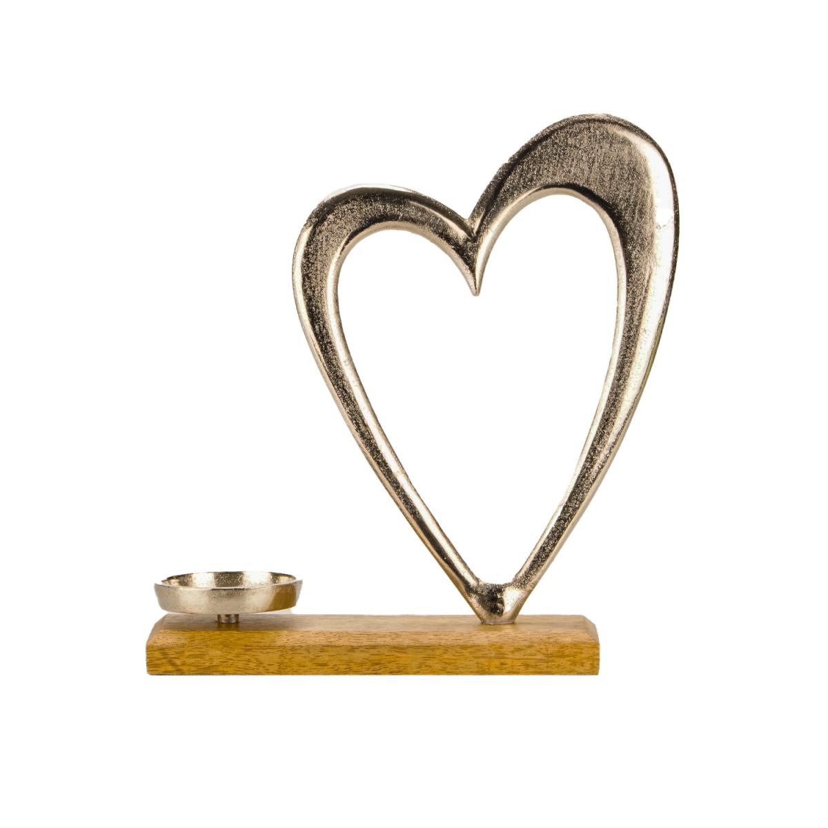 Heart with Tealight Holder – image 2