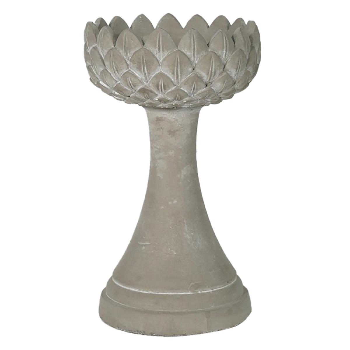 Grey Artichoke Candle Holder – image 2