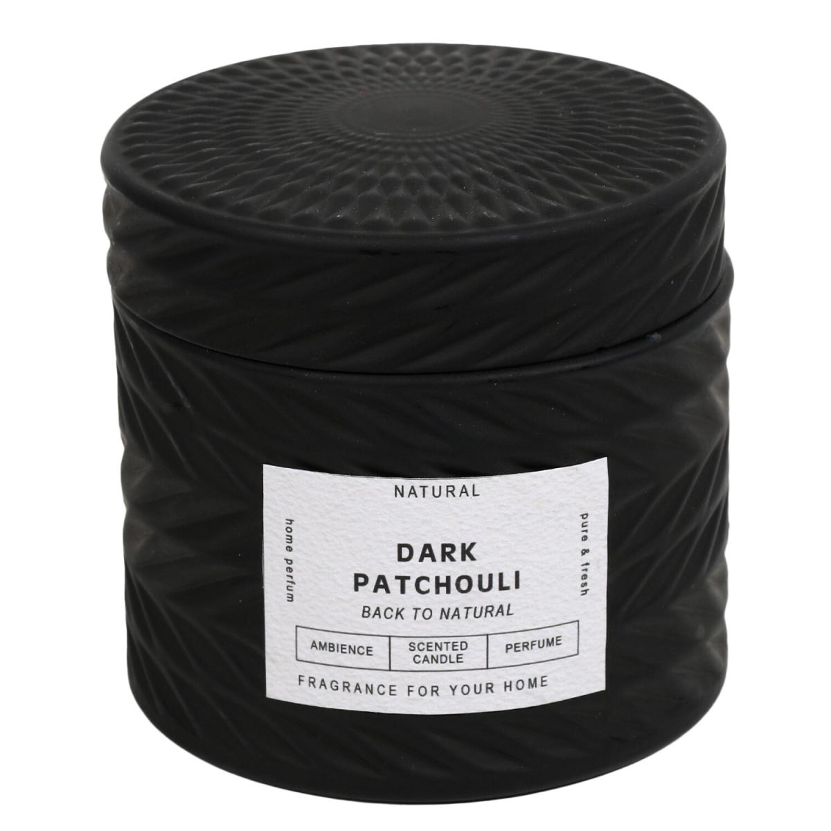 Natural Sanctuary Textured Candle - Black – image 2