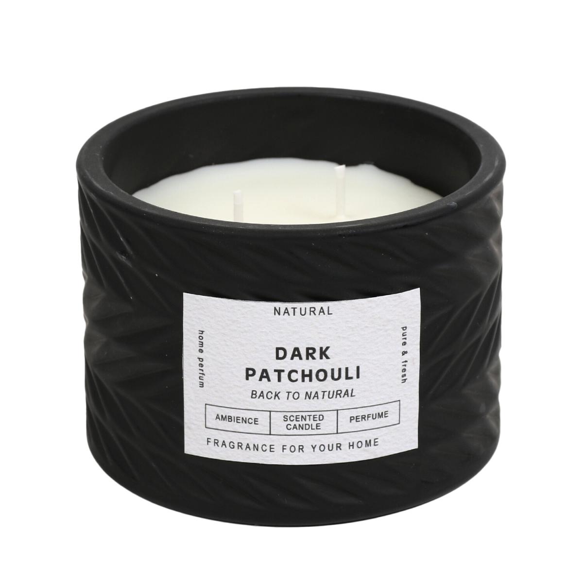 Natural Sanctuary Textured Candle - Black – image 3