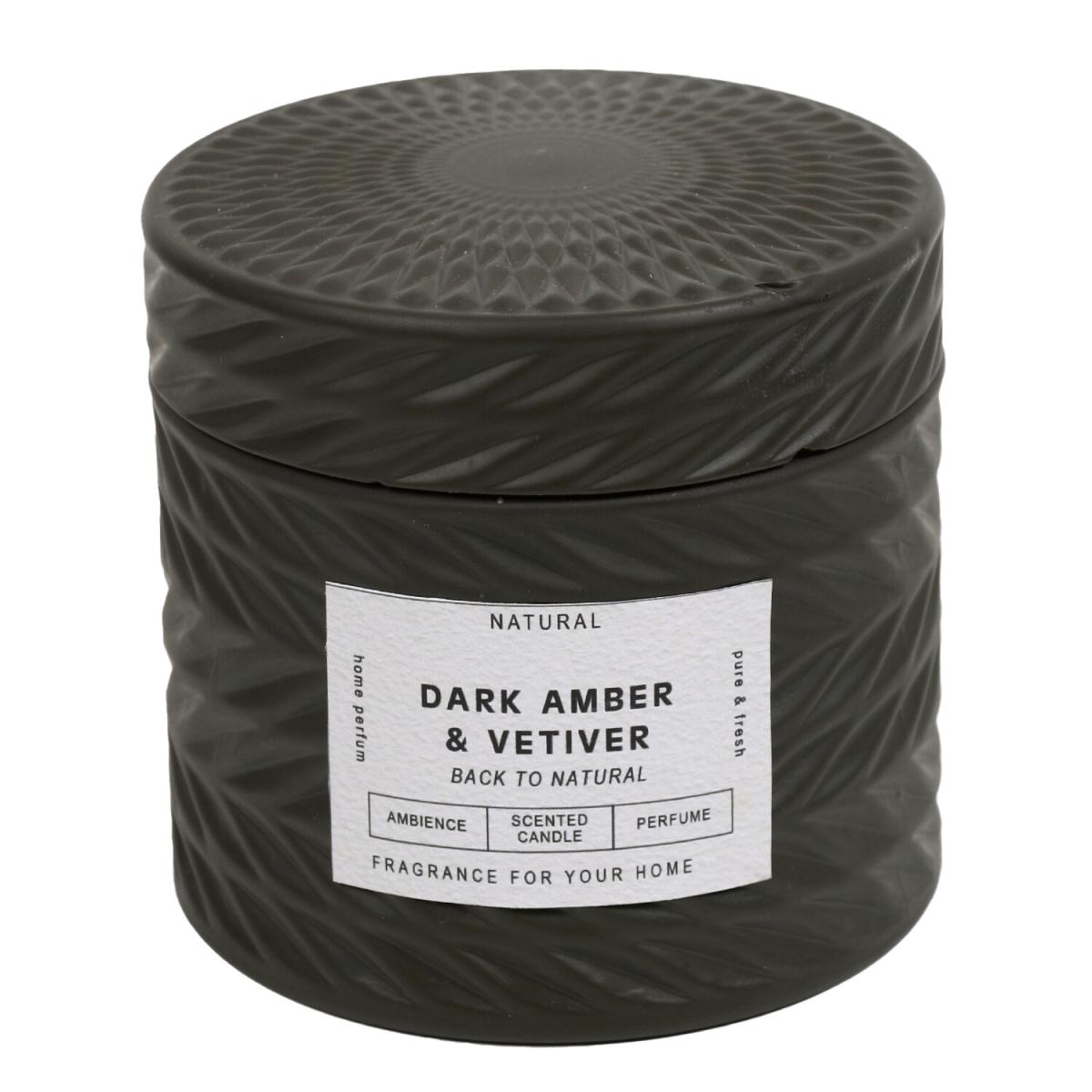 Natural Sanctuary Textured Candle - Black – image 4