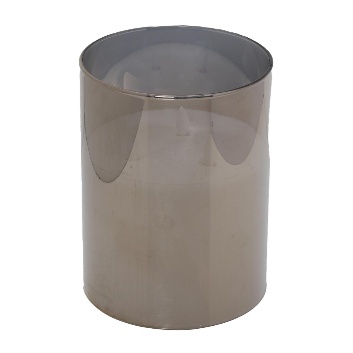 Smoked Glass Moving LED Candle – image 2