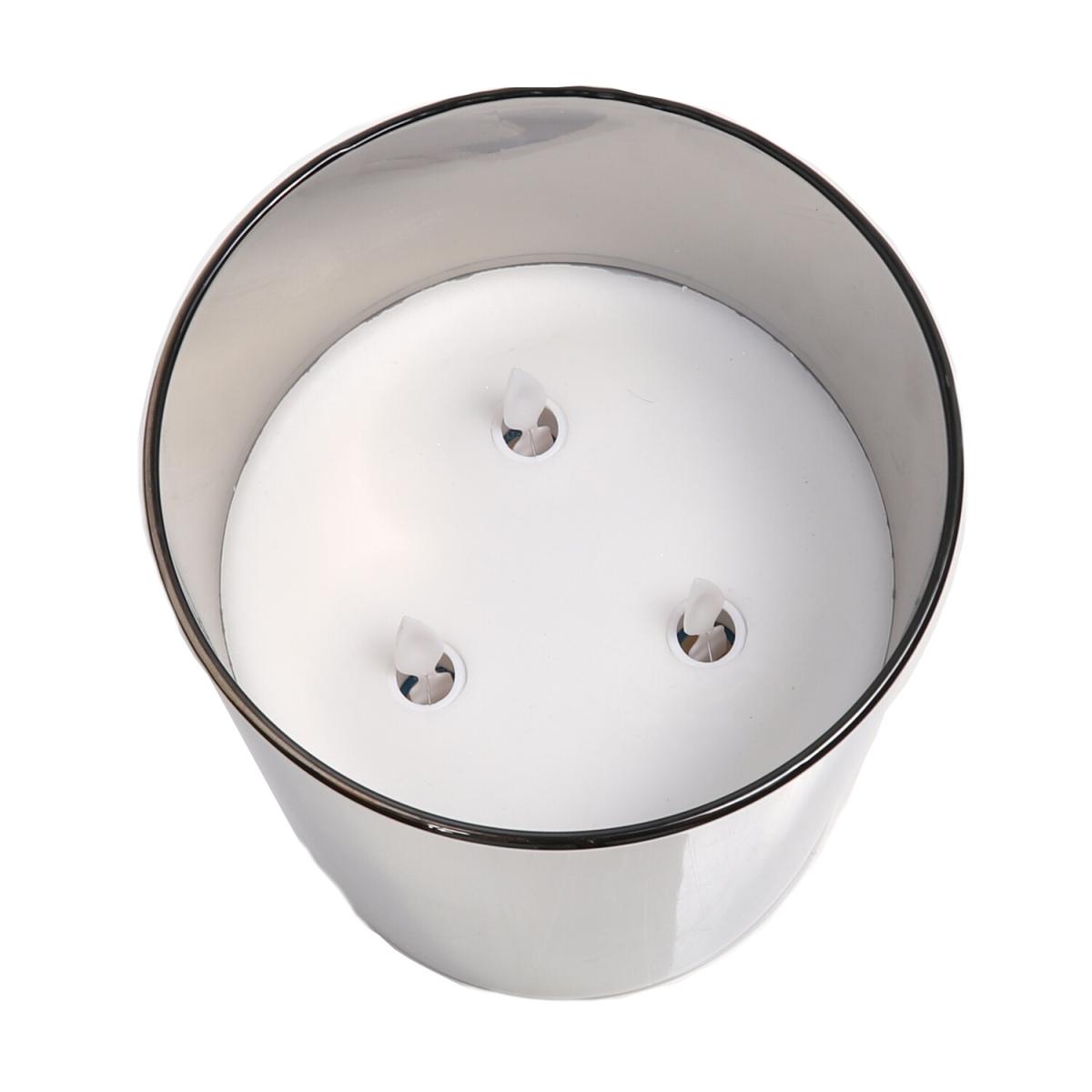 Smoked Glass Moving LED Candle – image 3
