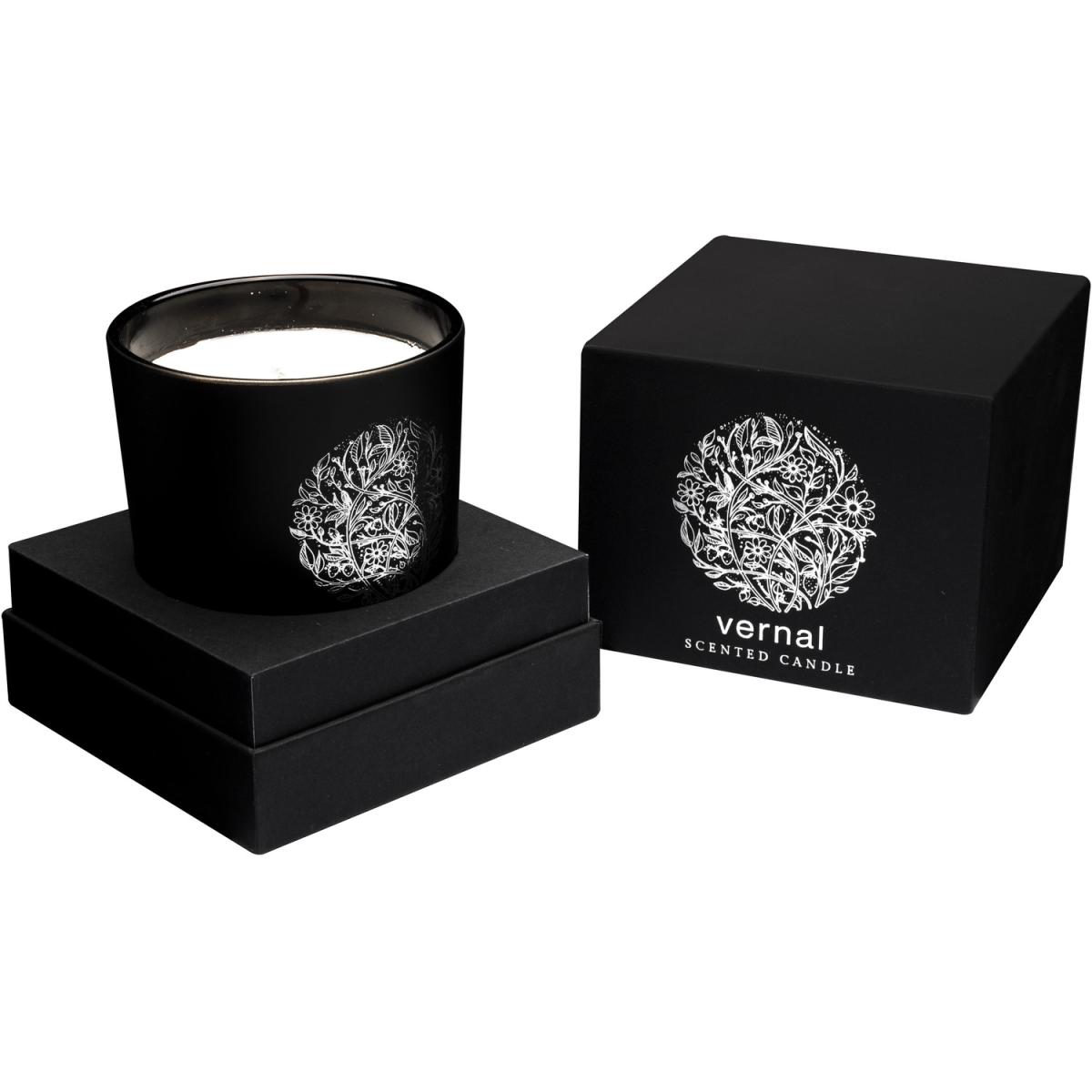 Vernal Let's Adult Scented Candle - Rose & Warm Wood - Black – image 5
