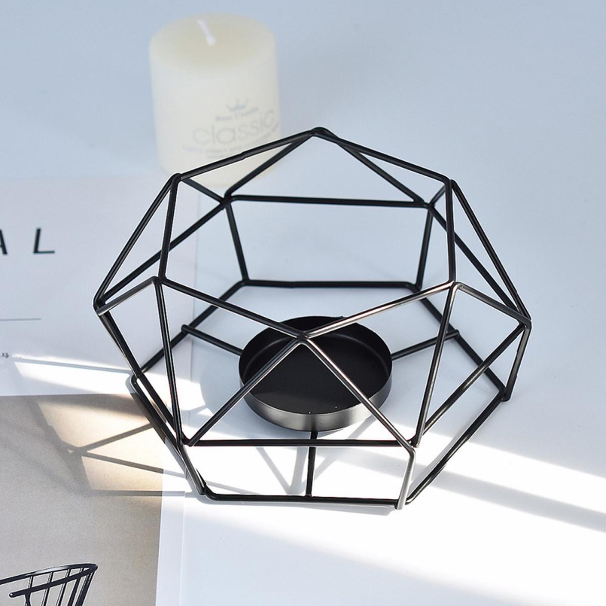 Elegant Candle Holder - Black / 15.5cm – image 4