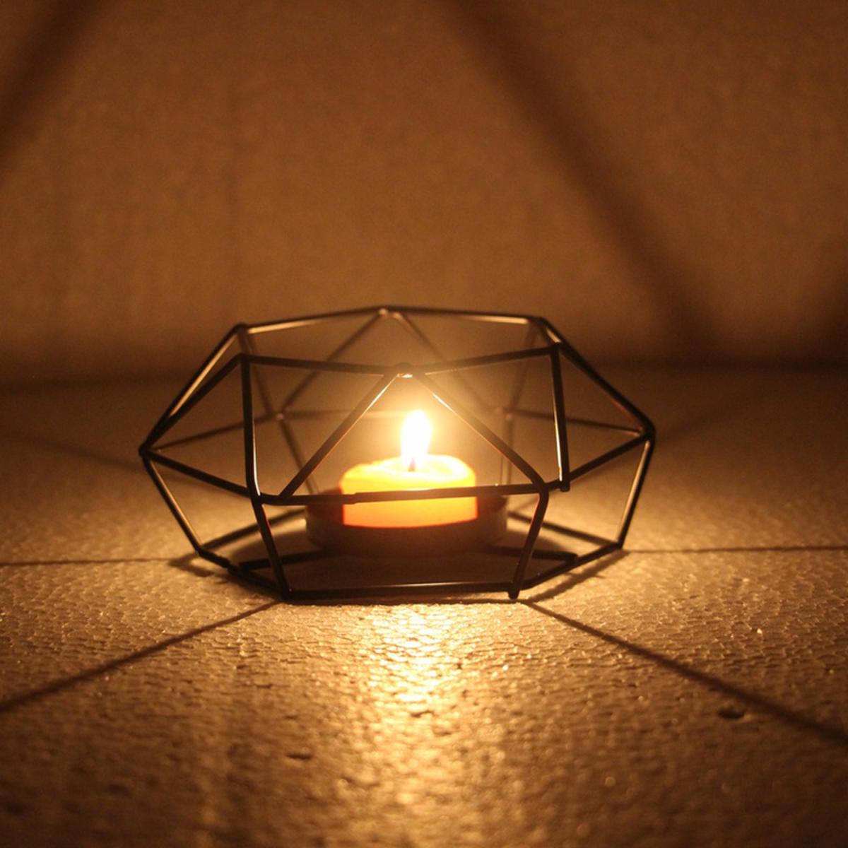 Elegant Candle Holder - Black / 15.5cm – image 5