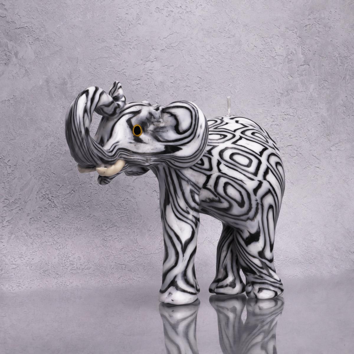 Elephant Decor Candle, Congo White - Neutral – image 2