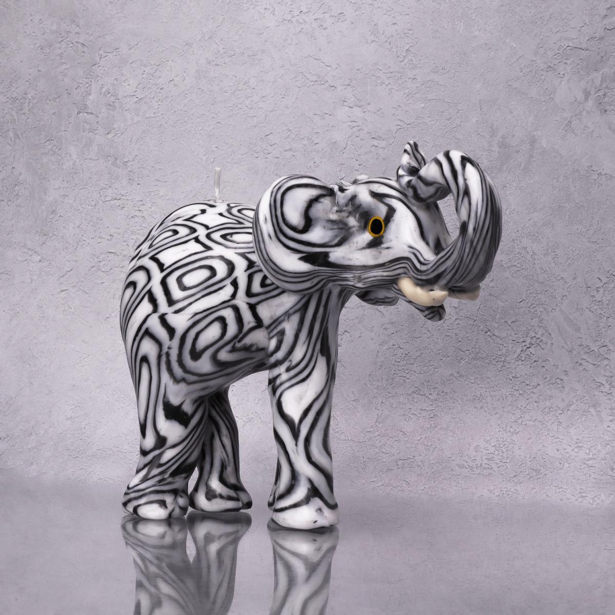 Elephant Decor Candle, Congo White - Neutral – image 1