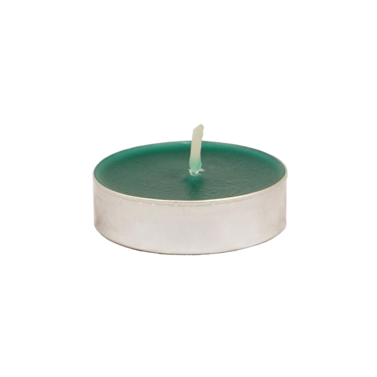 Pack of 24 Spruce & Cedar Tealights - Green – image 3